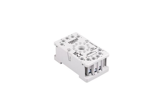 RS1 Series 11 Pin Grey Relay Socket